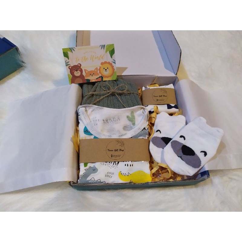 Hampers kado bayi/Baby gift set/Parcel kelahiran/jumper boy-5