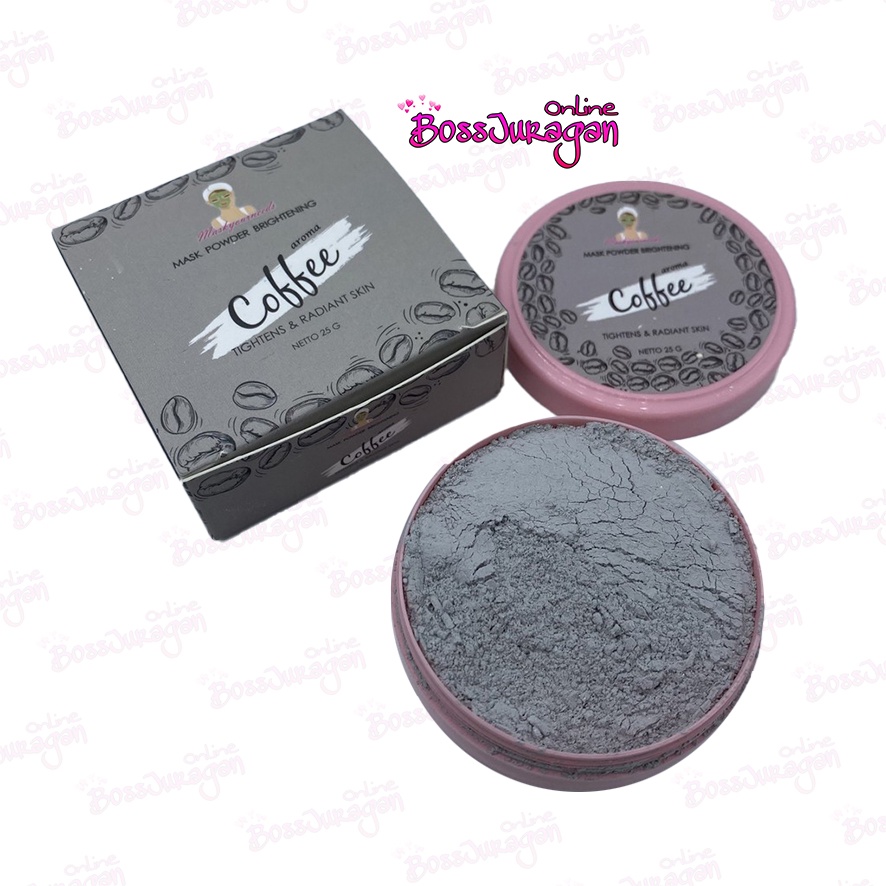 (BOSS) MASKER Maskyourneeds COFFEE BPOM 25G