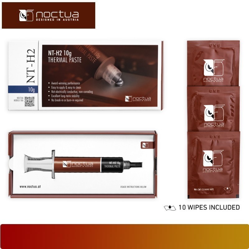 Thermal Paste Noctua NT-H2 10Gram - Thermal Grease Noctua NT-H2 10Gram