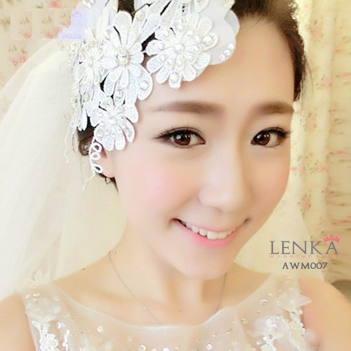 [SIAP KIRIM] WEDDING HEADPIECE AKSESORIS RAMBUT PENGANTIN WANITA AWM007