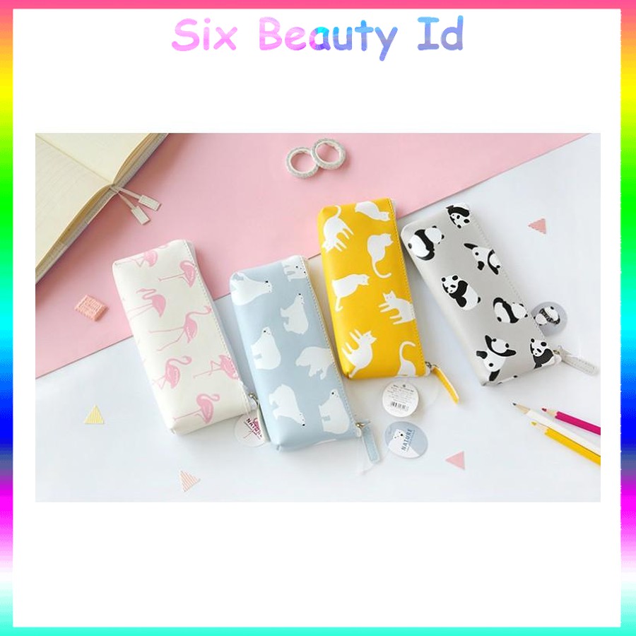 

Sale! TP0063 Tempat Pensil Natural Animal Kingdom / Tempat Kosmetik