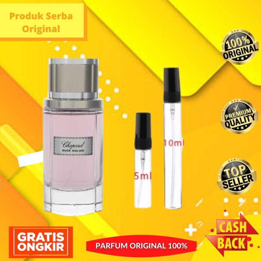 Decant Parfum Parfume Perfume Asli Original Pria Laki Laki Wanita Chopard Musk Malaki Unisex 5ml