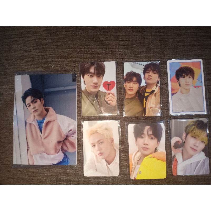 PHOTOCARD DAN POSTCARD OFFICIAL TREASURE SECOND STEP HYUNSUK YEDAM MASHIHO JAEHYUK