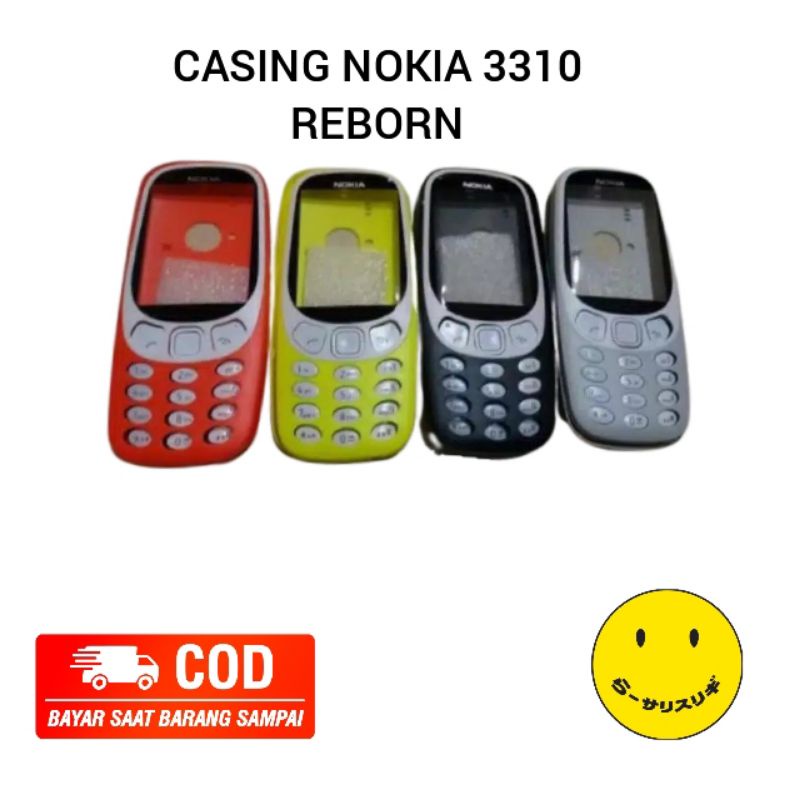 CASING NOKIA 3310 REBORN TUTUP DEPAN BELAKANG NOKIA ORIGINAL.