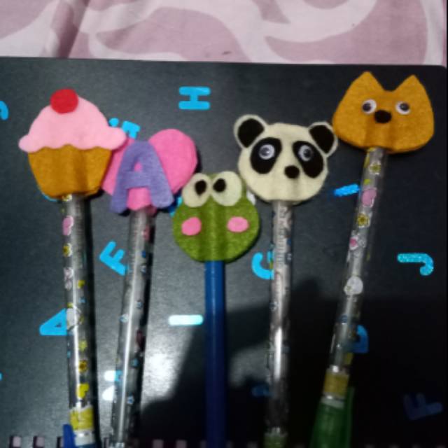 

Tutup pensil/hiasan pensil