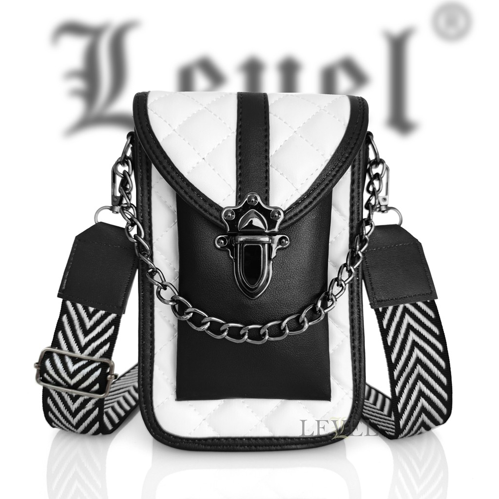 DOMPET Handbagku - Tas Wanita Selempang Dompet HP Level Vica 4 Ruangan Tas Handphone Korea HPO  hbg