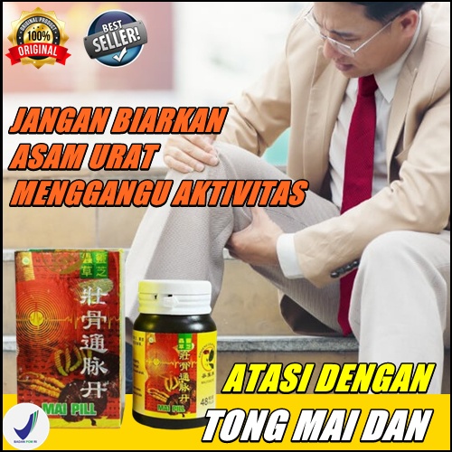 Obat cina untuk asam urat rematik sakit pinggang nyeri sendi kesemutan tangan dan kaki BPOM