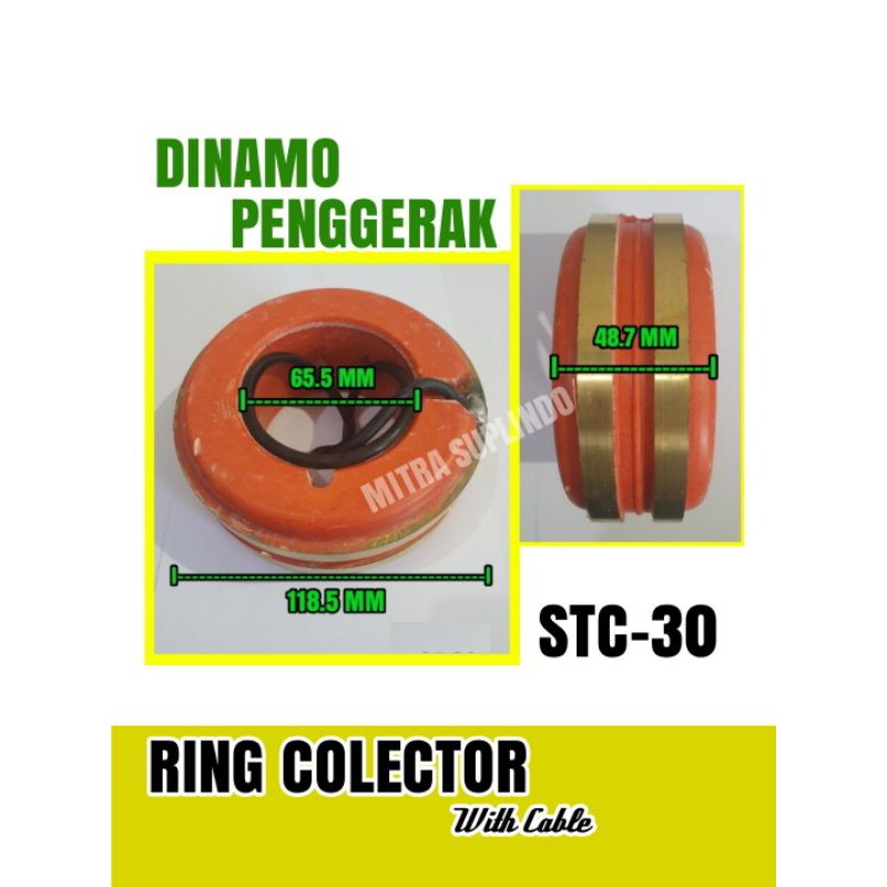 STC30 Ring colector untuk Dinamo-Alternator penggerak