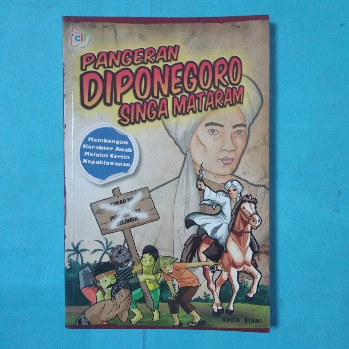 buku cerita anak pangeran Diponegoro singa matahari by Nunik Utami