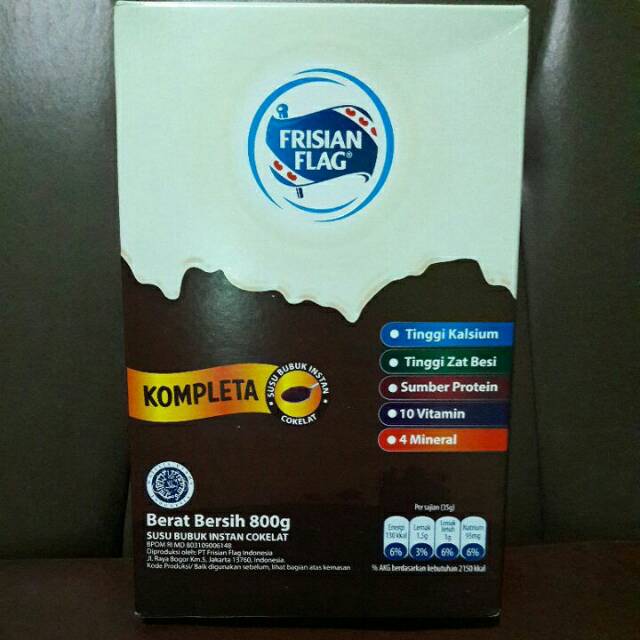 

SUSU FRISIAN FLAG KOMPLETA 800 GRAM