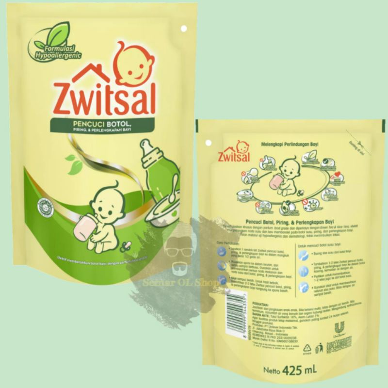 Zwitsal Baby Bottle Cleaner pembersih botol 425 Ml