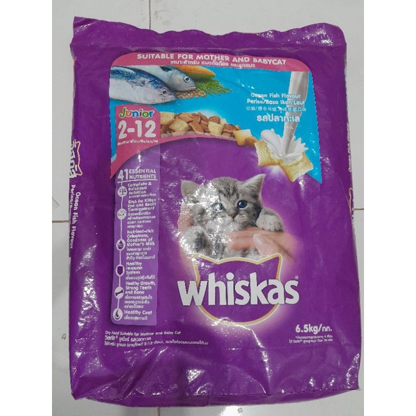 Whiskas Junior Ocean Fish 6,5kg