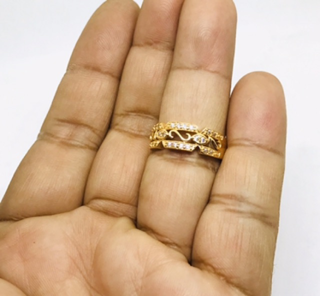 Cincin wanita // cincin //cincin replika berlian //cincin lapis emas //