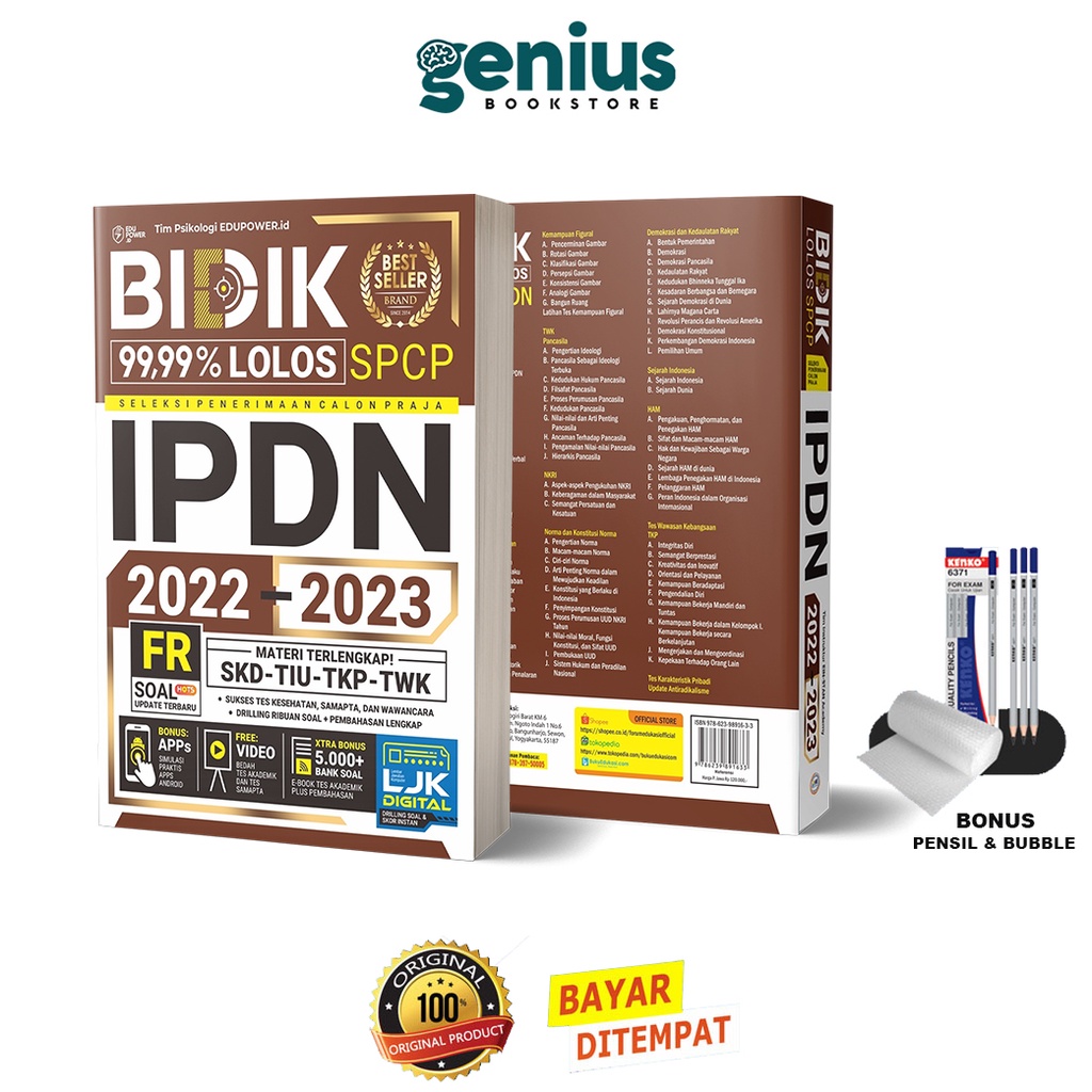 SPCP IPDN Bidik 99,99% Lolos SPCP IPDN 2022 2023