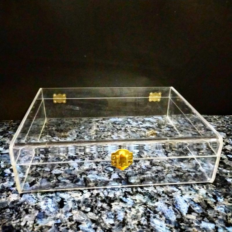 Kotak perhiasan, seserahan, manye akrilik