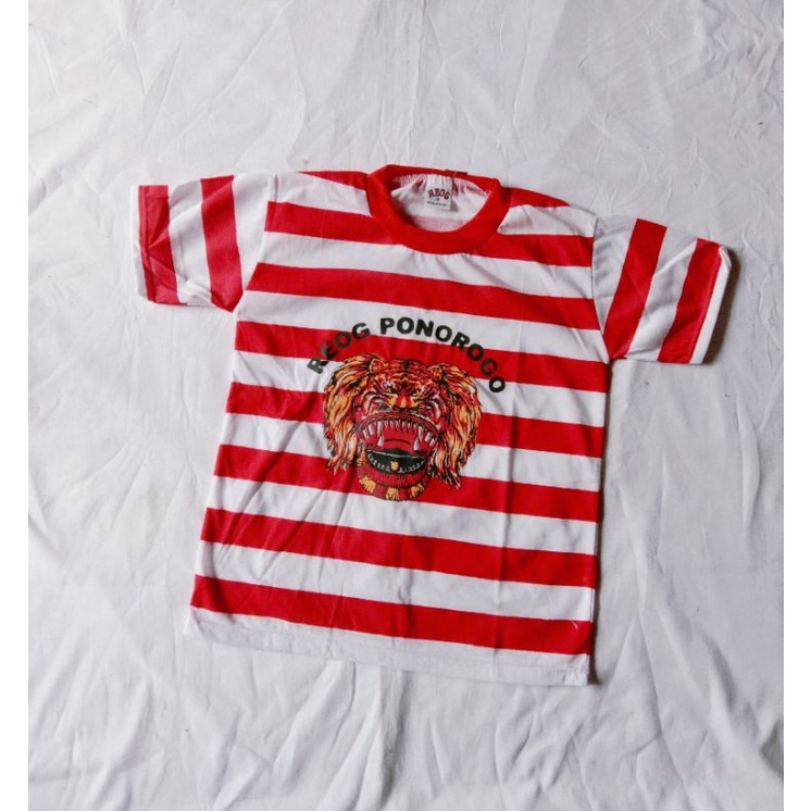Baju Reog Anak / Baju Reog Ponorogo Anak / Kaos Reog Ponorogo