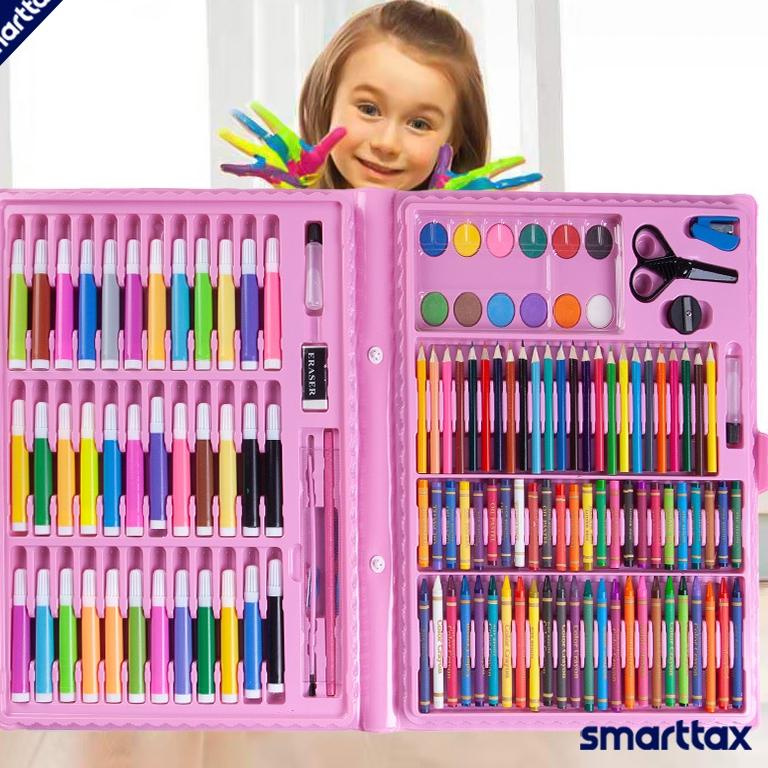 

BARU SPESIAL Smart Oil Pastel Crayon 150 Macam Warna Set Koper 150 in 1 Cocok Untuk - CP4 ❂ 879
