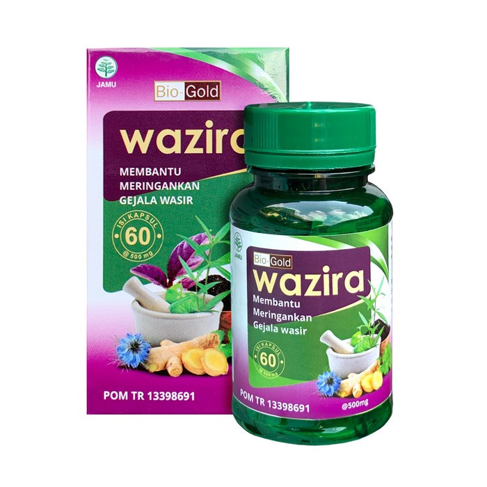 Obat Herbal Wasir Ambeien WAZIRA Herbal Asli Ampuh BPOM Original