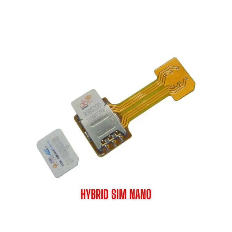 FLEXIBLE ADAPTER HYBRID SIM CARD NANO CONVERTER EXTENDER