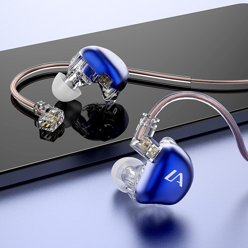 Dx02 Earphone HIFI Dinamis Desain Batu Cobblestone Untuk Olahraga Lari