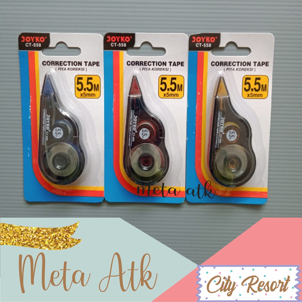 

Tipex Kertas / Correction Tape Joyko CT-559