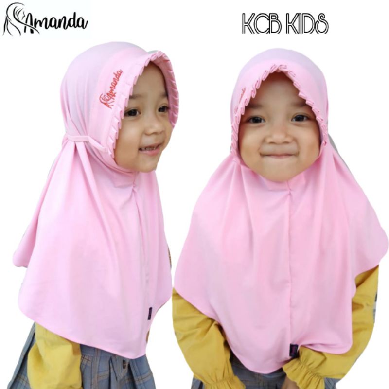 Jilbab amanda anak lipit bergo maryam KCB @bisa cod