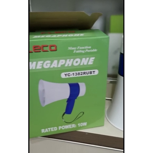 Megaphone BLUETOOTH USB // Toa Fleco Multifungsi YC-132RUBT