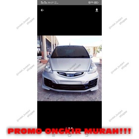 AKSEORISE MOBIL BODYKIT DEPAN DAN BELAKANG FULL BEMPER JAZZ GD3 ADAPTASI MUGEN RS V2 2003-2006