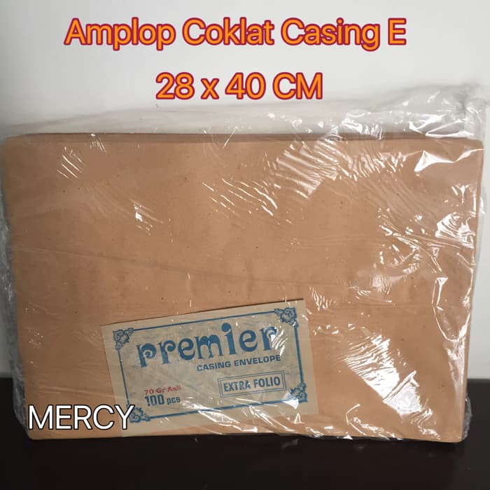 

Termurah Amplop Coklat Casing E (Extra Folio) Original