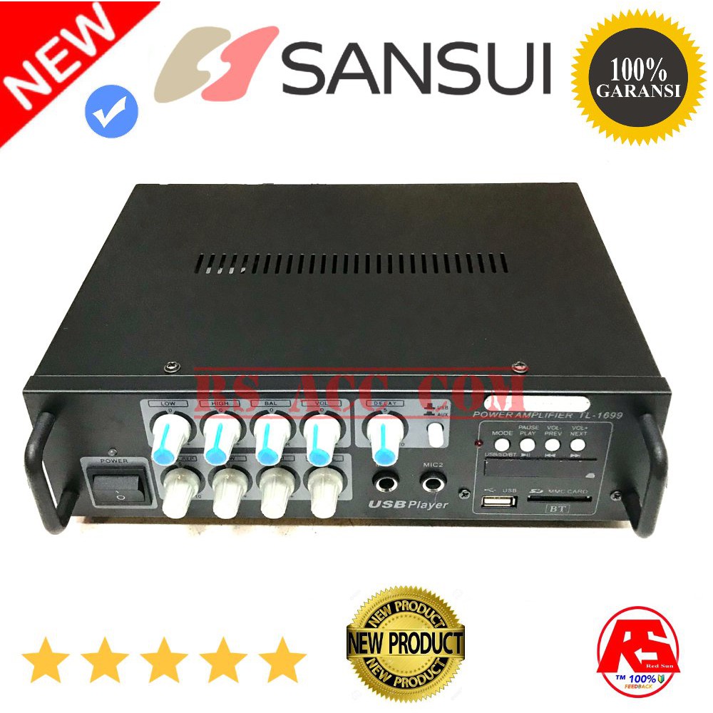 Power SPEAKER amplifier karaoke sansui TL1699