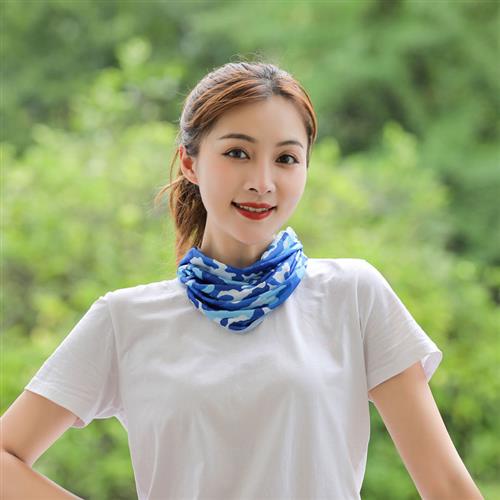 Scraft Leher Syal busana Korea es sutra tabir surya pria dan wanita kerudung / Masker Buff Bandana Pengendara Motor / buff masker mulut premium berkualitas multifungsi