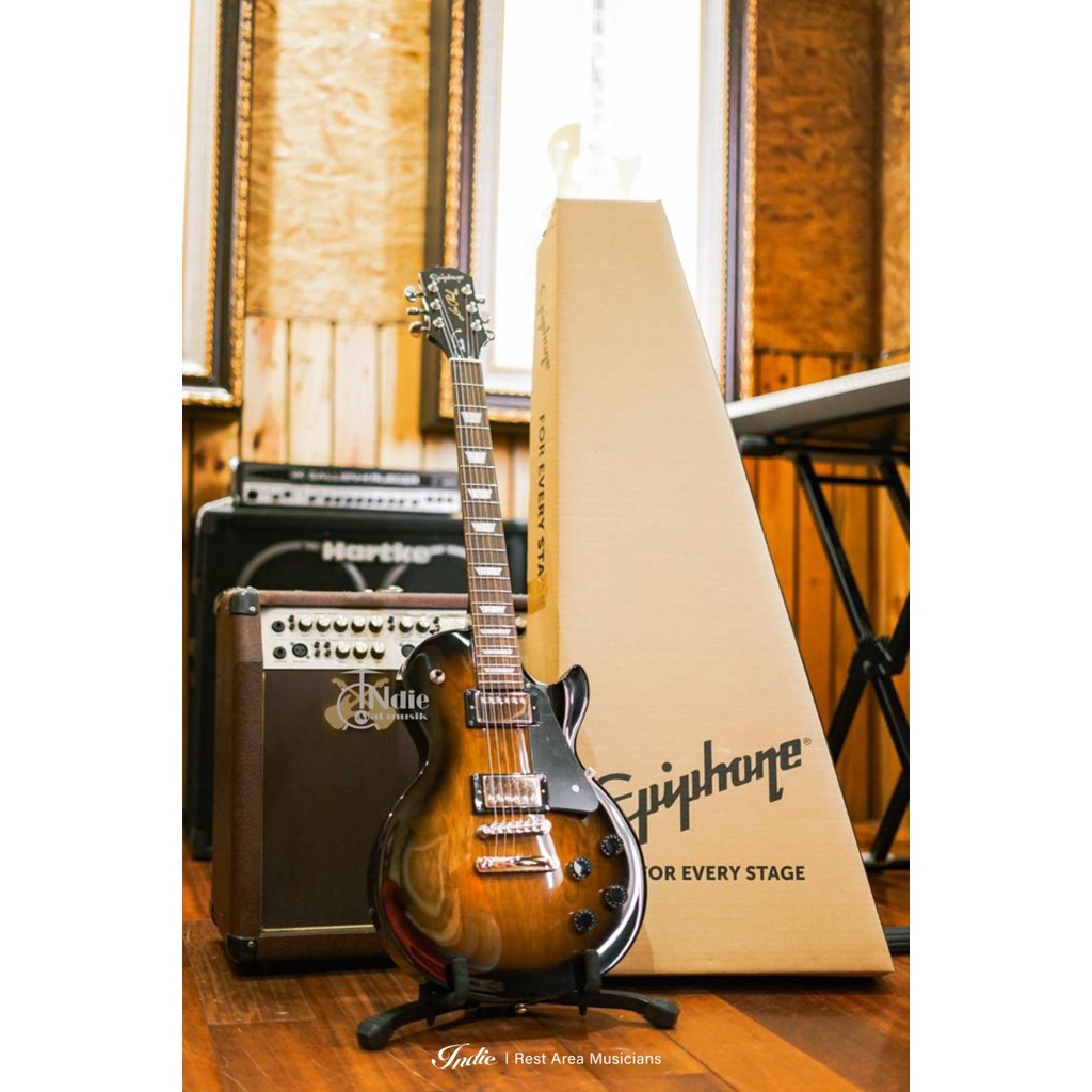 Gitar Elektrik Epiphone Les Paul Studio Smokehouse Burst