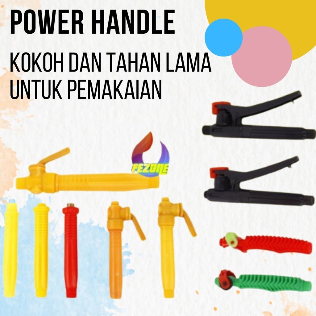 Kran Gagang Sprayer Elektrik Kran Gagang Handle Tangki Sprayer Universal FEZONE