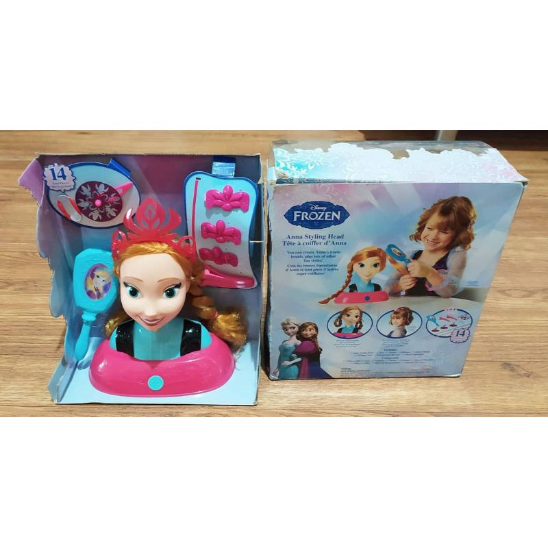 disney frozen elsa anna styling head barbie disney barbie frozen anna elsa