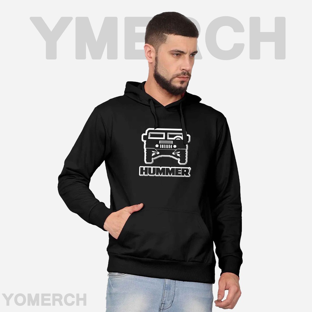 Jaket Sweater Hoodie HUMMER Simple Keren  YomerchD