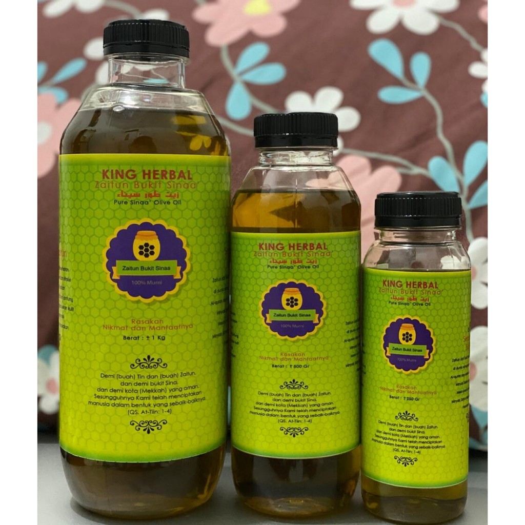 MINYAK  ZAITUN THURSINA 100% Asli - Virgin Olive Oil  - Minyak Zaitun Murni