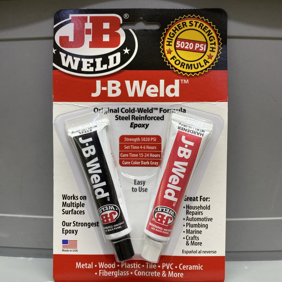 J-B WELD Epoxy JB WELD Lem epoxy tahan panas J B WELD Epoxy