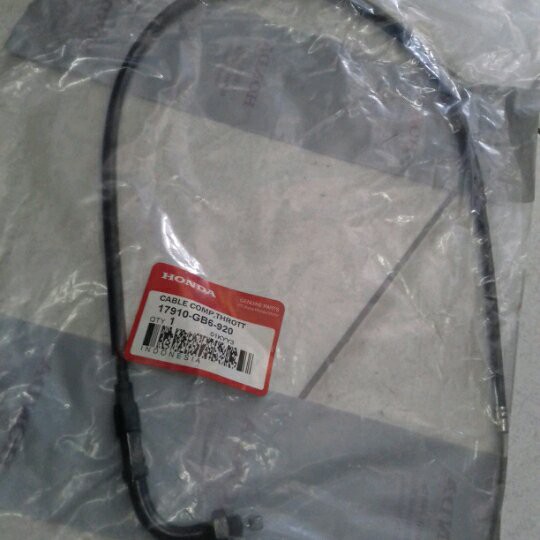Penawaranspesial HONDA 17910 GB6 920 - KABEL GAS ASTREA 800 terbaik