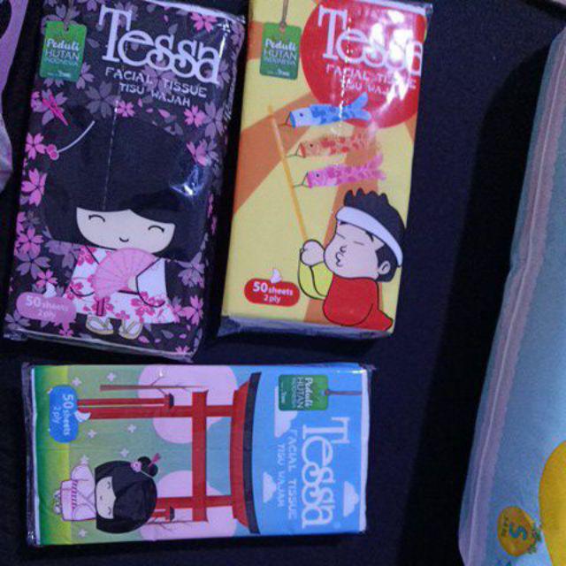 Tessa Tissue Travelpack 50s