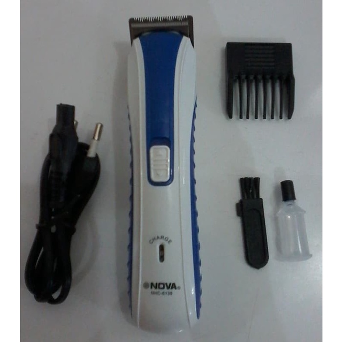 ALAT CUKUR RAMBUT JENGGOT KUMIS NOVA NHC 6138 CHARGER PORTABLE NHC6138