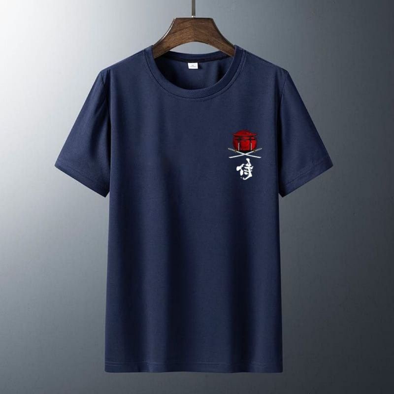 KL || KAOS DISTRO SABLON DIGITAL LOGO KANJI JEPAN COTTON COMBAD 30S