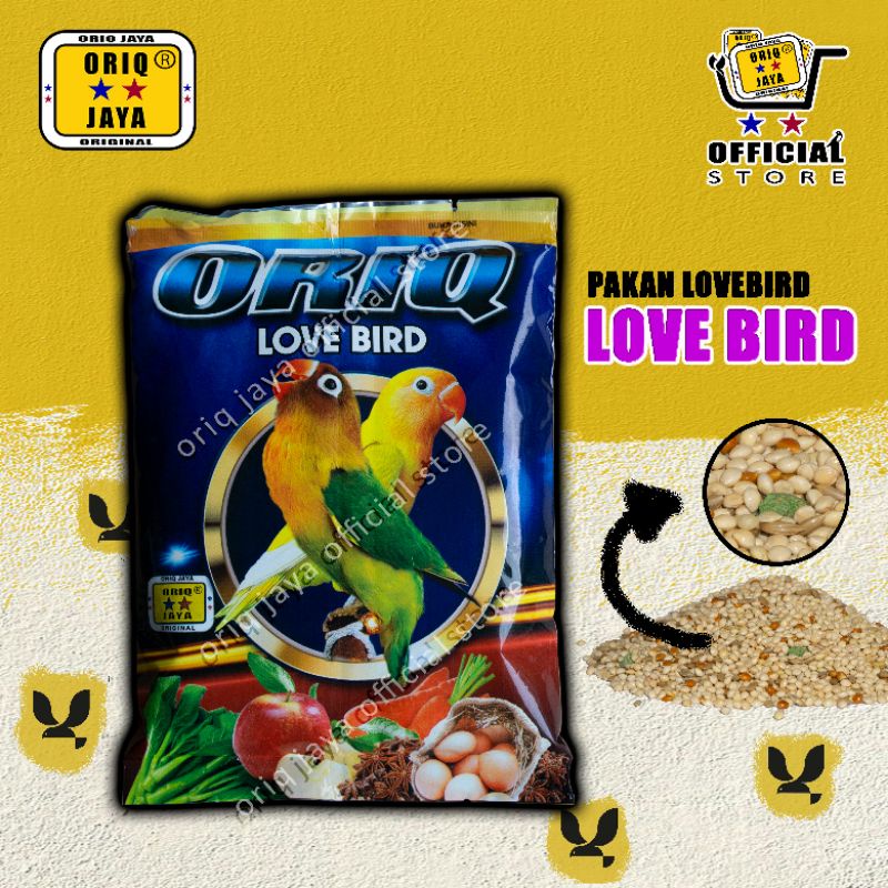 PAKAN ORIQ LOVEBIRD HARIAN ORIQ JAYA