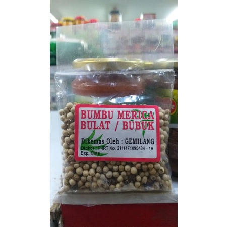 

KZ - merica bulat 50g