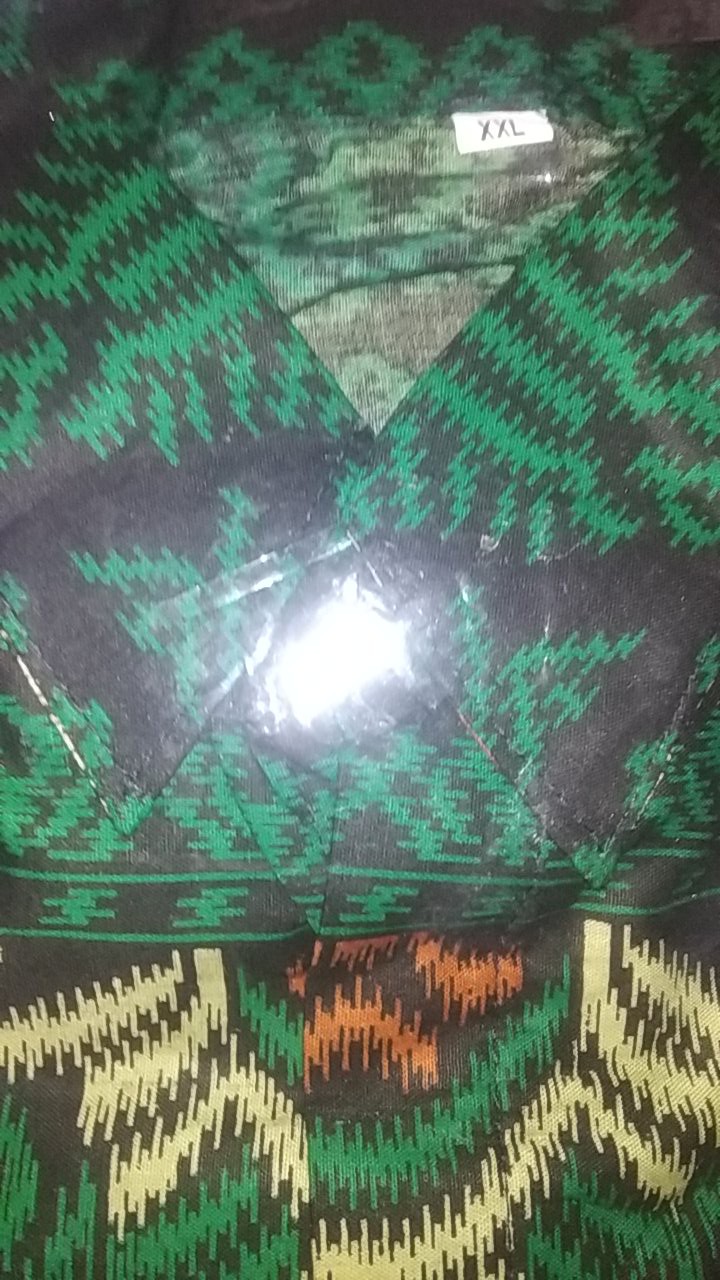 New Arrival Distro Batik Pria Bordir Sogan Hrb026 Batikaf Notoarto Batik Ipnu-ippnu Hem Pria Bel