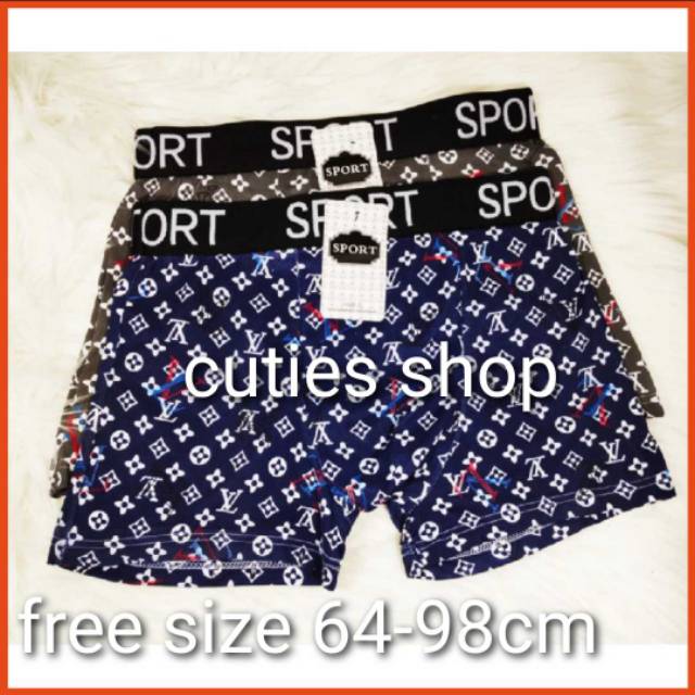 SPORT BOXER - motif army - freesize - import