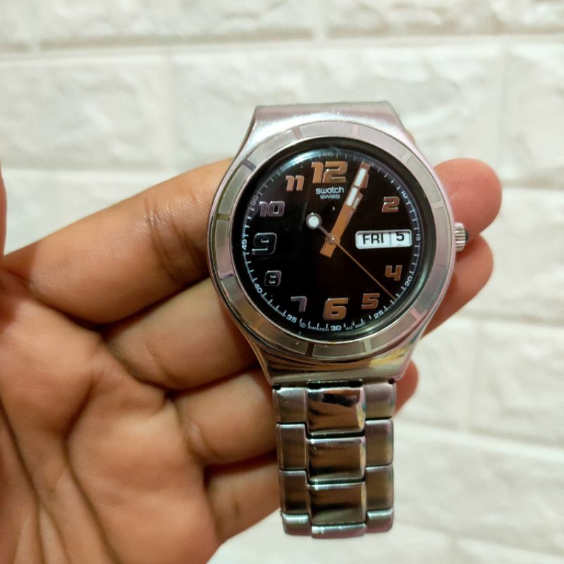 jam tangan Swatch unisex irony preloved