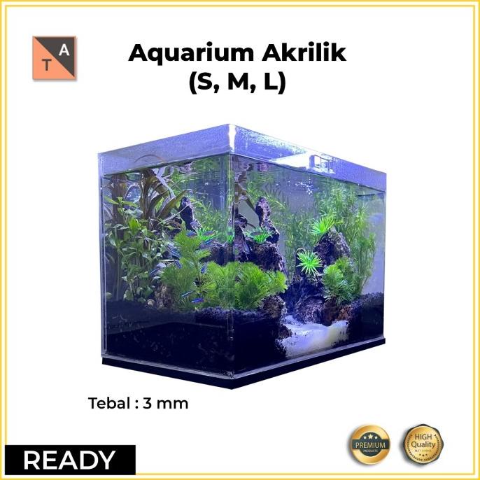 Akuarium Besar / Akuarium Akrilik / Akuarium Ikan Hias