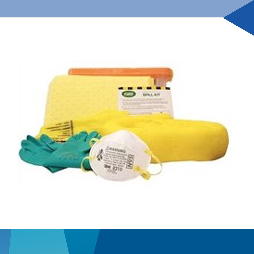 SABER Chemical Spill Kit Chemical Absorbent Penyerap Cairan Kimia 20 Liter (SC20- SK/CB)