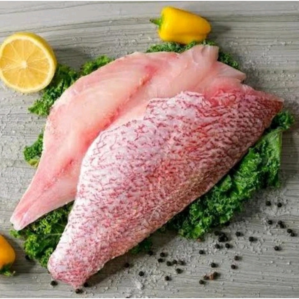 

Fillet Ikan Kakap Merah / Red Snapper Premium 500gr