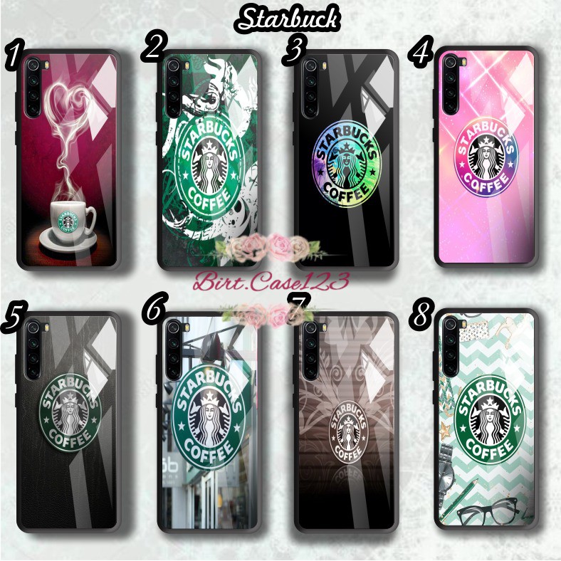 BC Case casing softcase silikon Gambar STARBUCK back case glass realme c1 c2 c3 3pro x xt 2 5 5pro